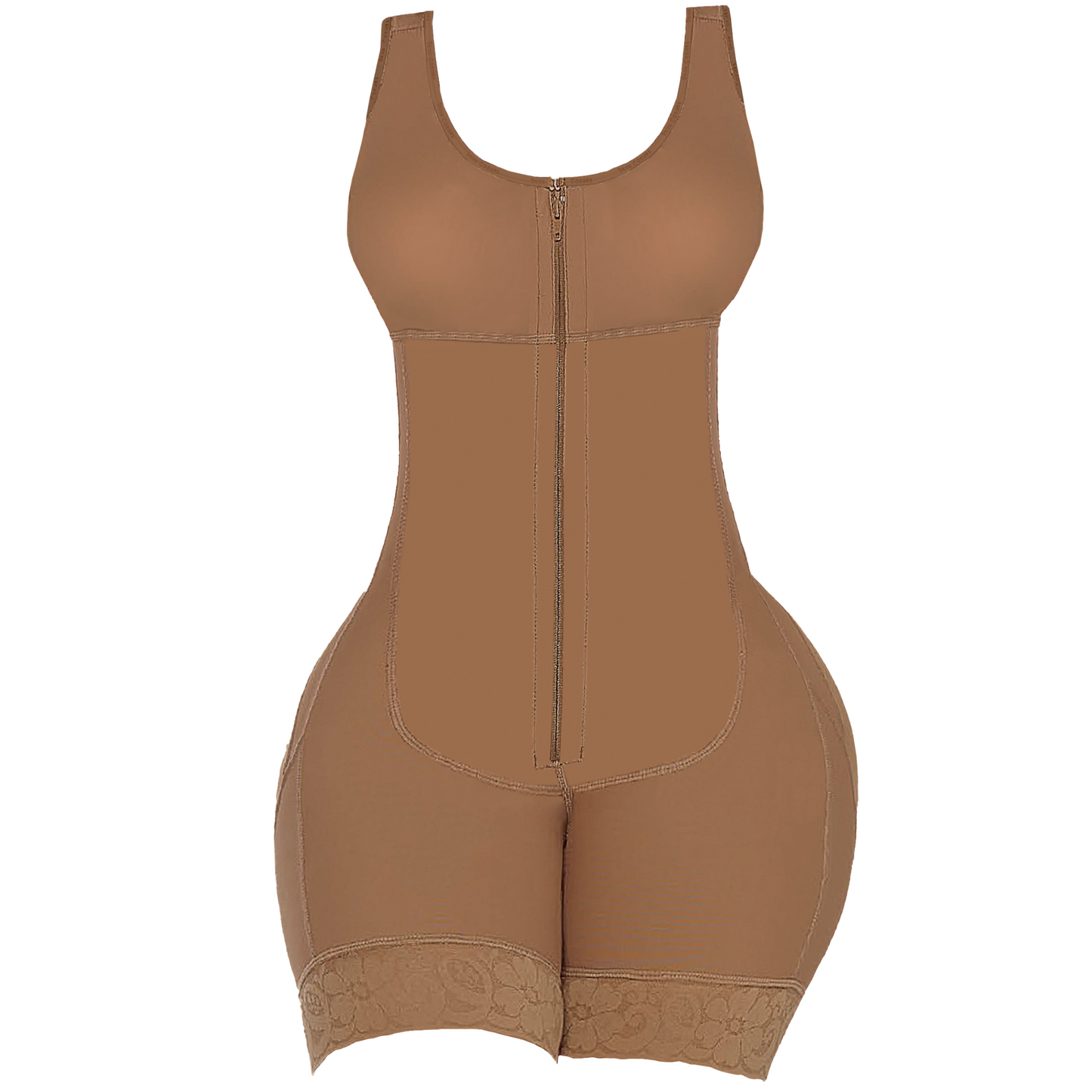 Mid-Thigh Molding Faja with Build-in Bra (Ref. Santa Marta)