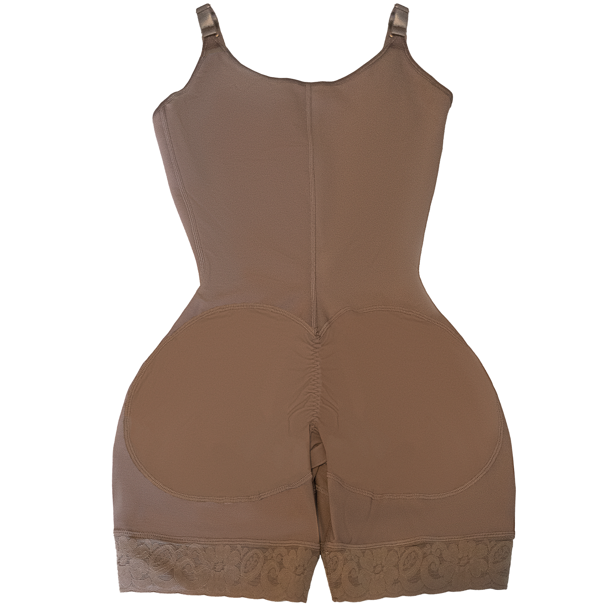 Stage 2, Mid-Thigh Post-Surgical Faja with 3 Hook & Eye Columns (Ref. Cali)