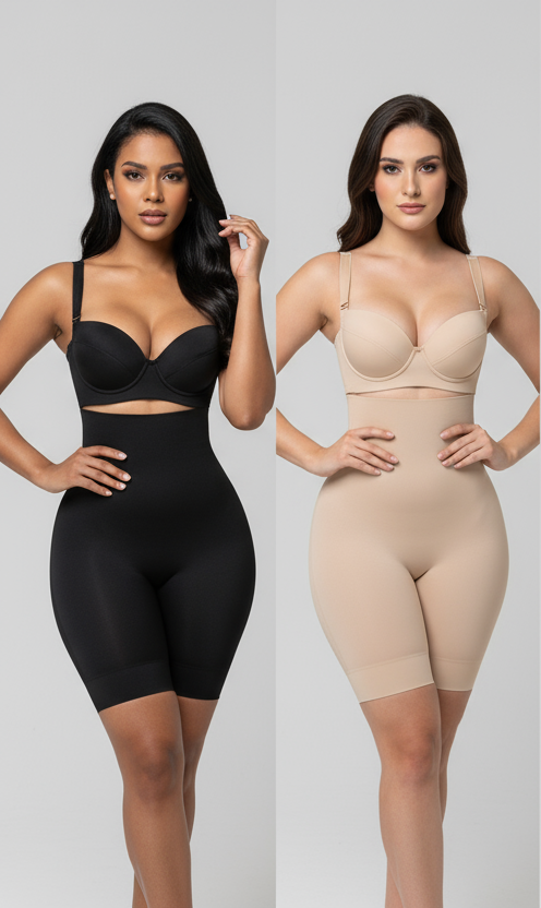 women in fajas colombianas