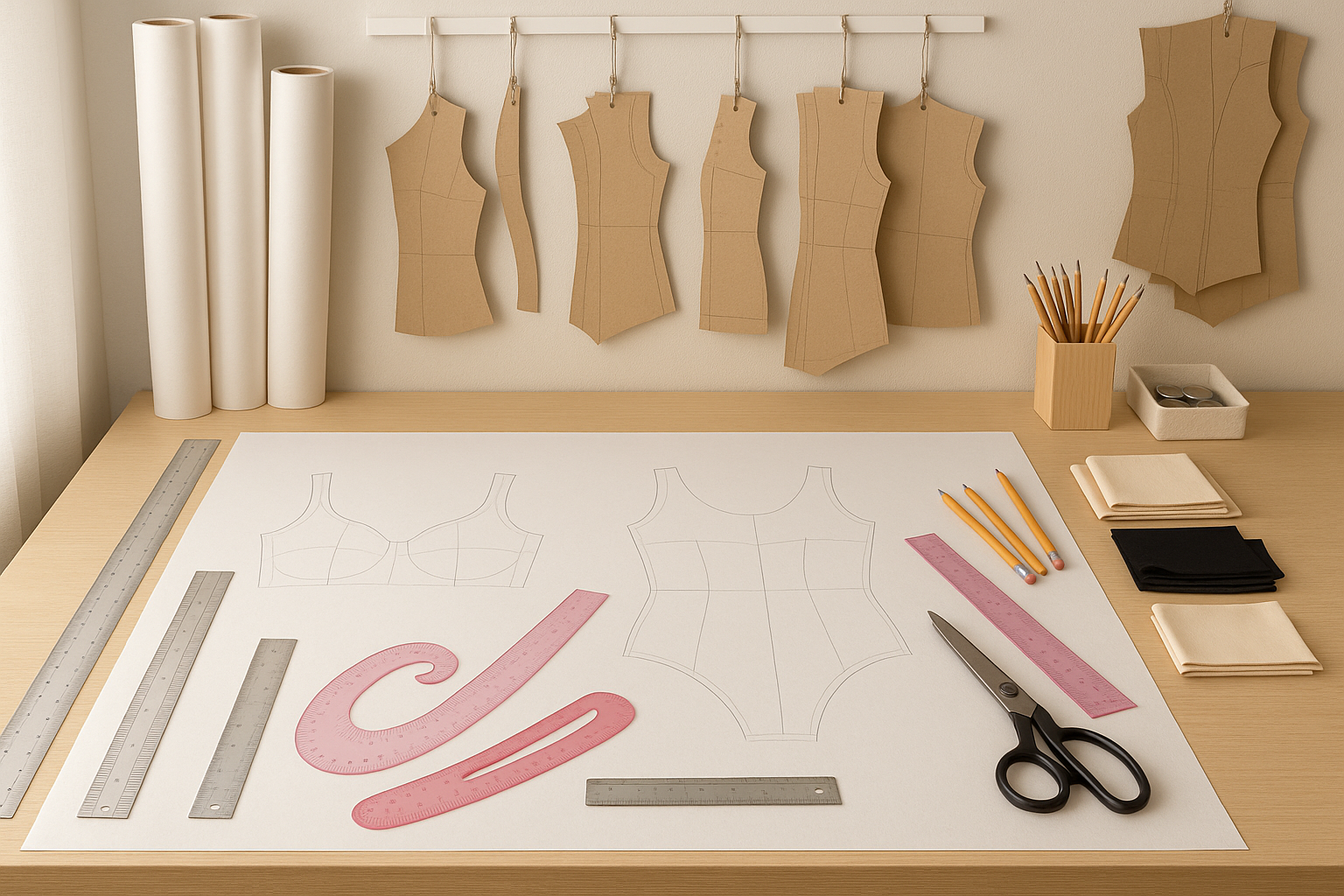 Patternmaking set-up